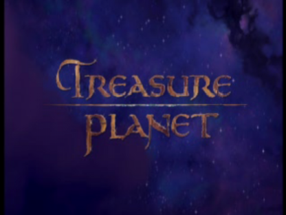 Treasure Planet PS1 PlayStation 1 action adventure platformer sci fi space exploration game retro video game title screen