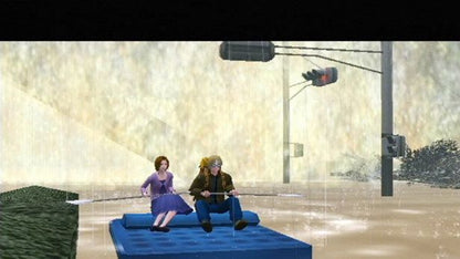 Raw Danger – PlayStation 2 (PS2) video game gameplay, survival action-adventure game.