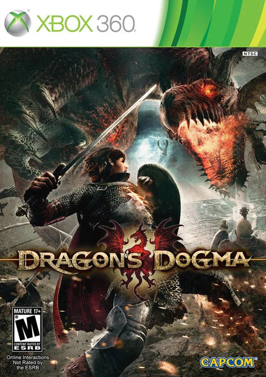 Dragon's Dogma cover art for Xbox 360 (X360) video game