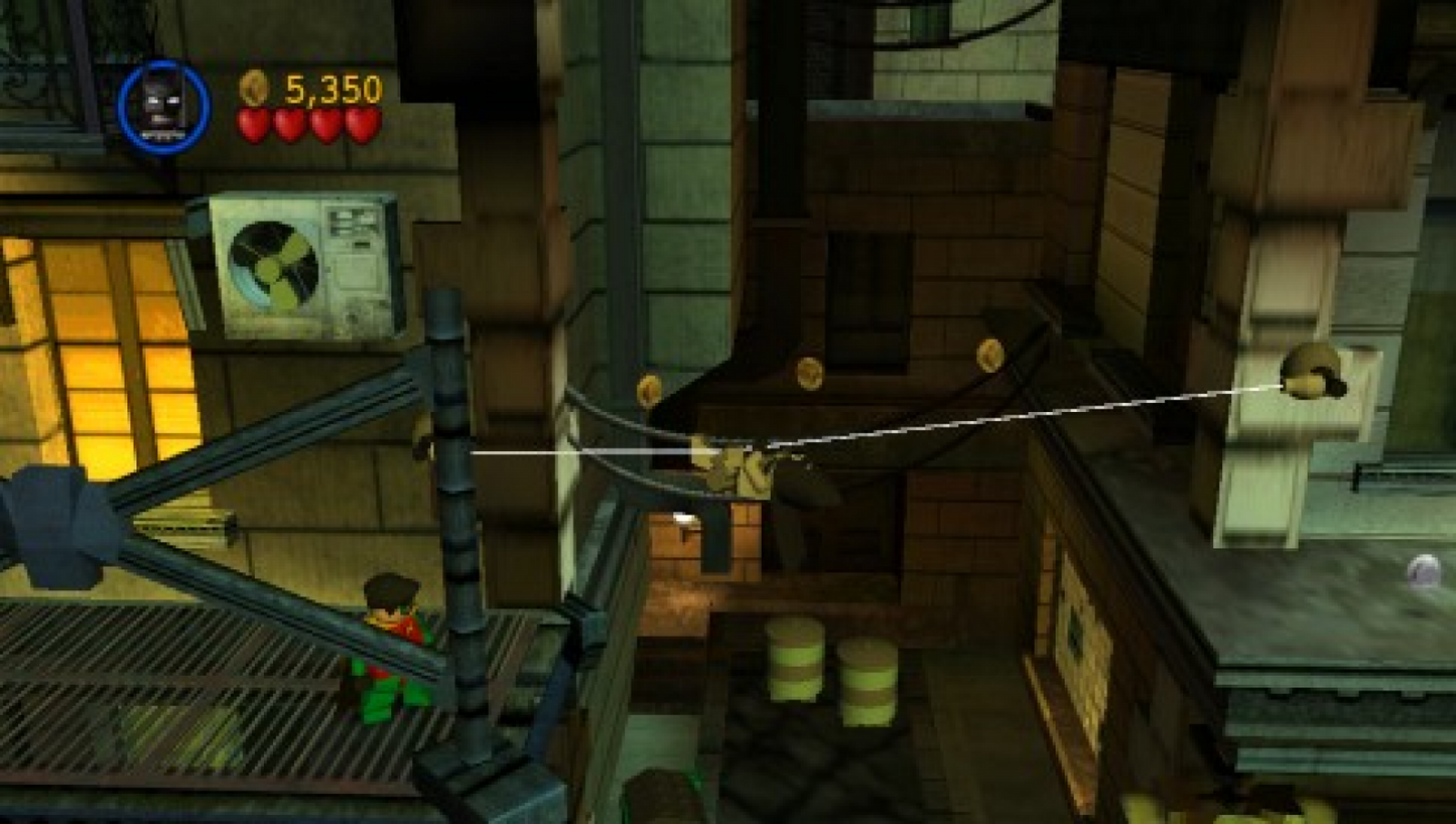 LEGO Batman The Videogame PlayStation Portable PSP for retro video game enthusiasts featuring action adventure gameplay LEGO styled Batman universe characters cooperative inspired puzzle solving comic book themed missions platforming challenges humorous storytelling and collectible gaming appeal gameplay 