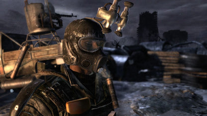 Metro 2033 gameplay for Xbox 360 (X360) post-apocalyptic first-person shooter video game