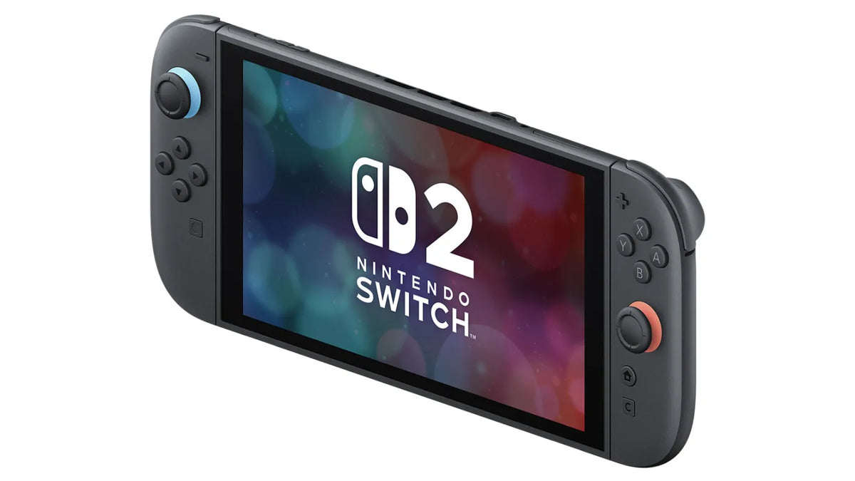 Nintendo Switch 2 Console NS2 next-generation Nintendo gaming system featuring upgraded hardware high-resolution display Joy-Con 2 controllers improved performance TV and handheld gaming modes modern Nintendo games wireless connectivity and collectible gaming appeal console screen
