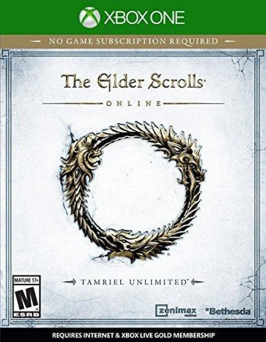 Elder Scrolls Online: Tamriel Unlimited cover art for Xbox One (XONE) video game
