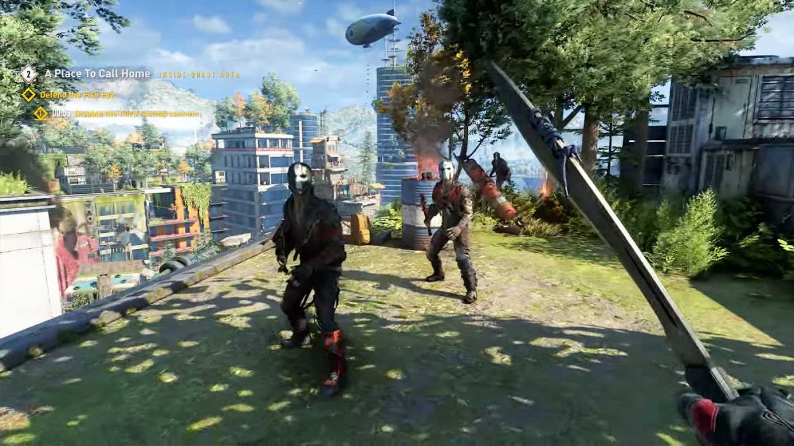 Dying Light 2 Stay Human Xbox Series X/S open-world zombie action game with parkour traversal combat and player-driven story decisions gameplay