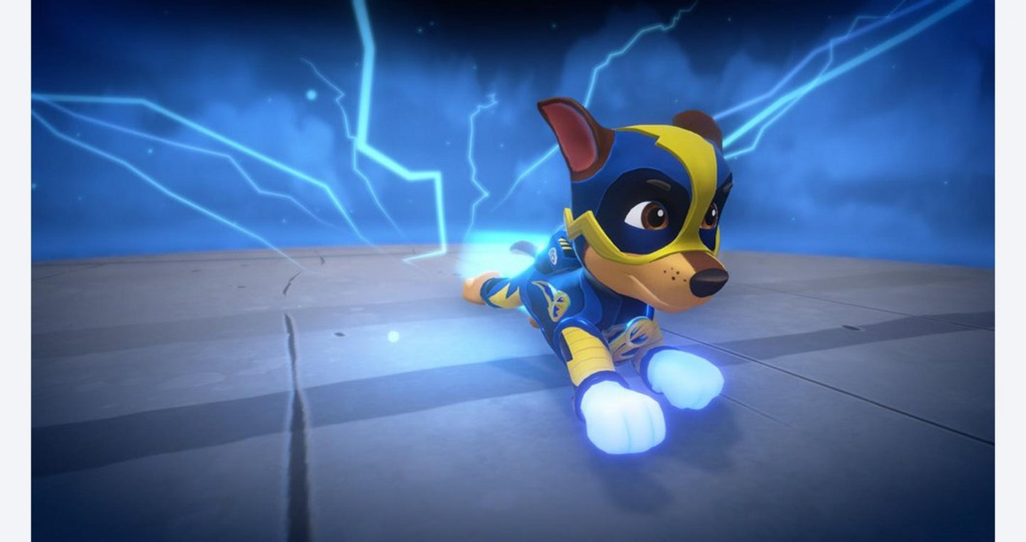 Paw Patrol: Mighty Pups Save Adventure Bay for Xbox One, gameplay image for a family-friendly action-adventure kids video game