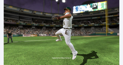 MLB The Show 21 for Xbox One, gameplay for a baseball sports simulation video game
