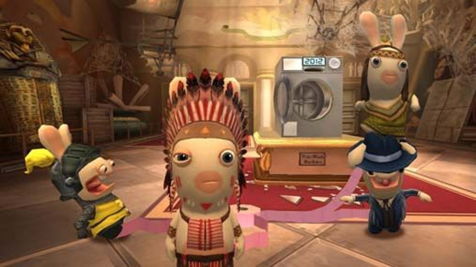 Raving Rabbids: Travel in Time – Nintendo Wii (Wii) party adventure mini-game comedy video game gameplay