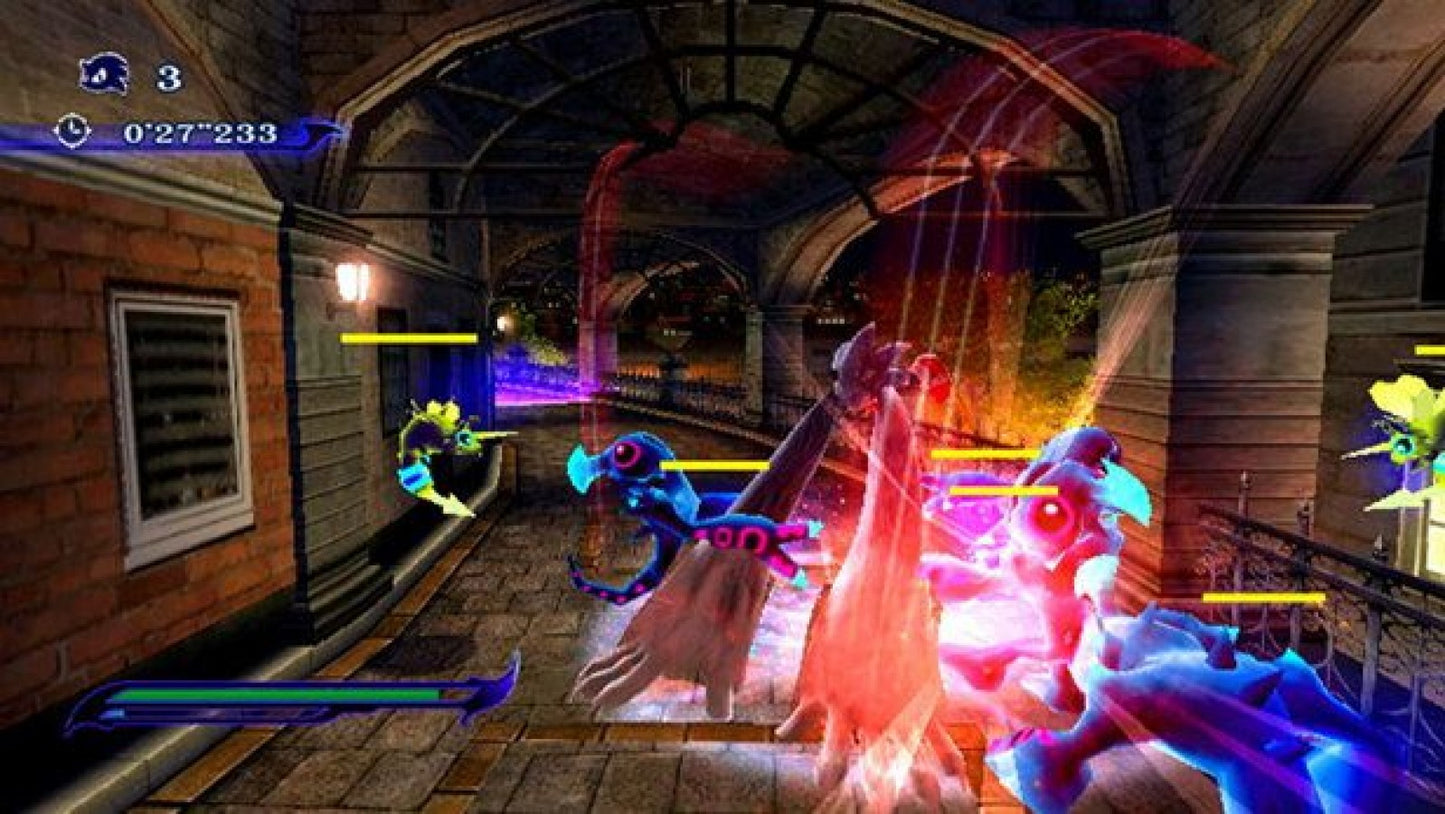 Sonic Unleashed – PlayStation 2 (PS2) video game gameplay, action-adventure platformer.
