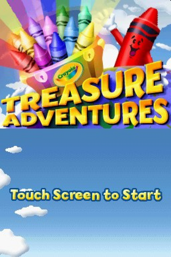 Crayola Treasure Adventures Nintendo DS for family adventure video game fans featuring creative exploration colorful environments treasure hunting mini games motion controls kid friendly gameplay puzzle solving imaginative challenges and collectible gaming appeal gameplay