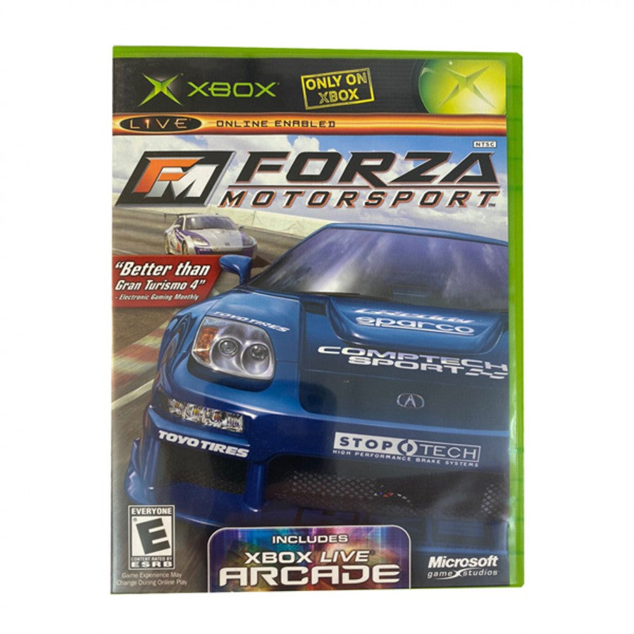Forza Motorsport [w/ XBOX Live Arcade] – Xbox (XBOX) cover art for video game for XBOX