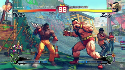 Street Fighter IV gameplay for PlayStation 3 (PS3) video game