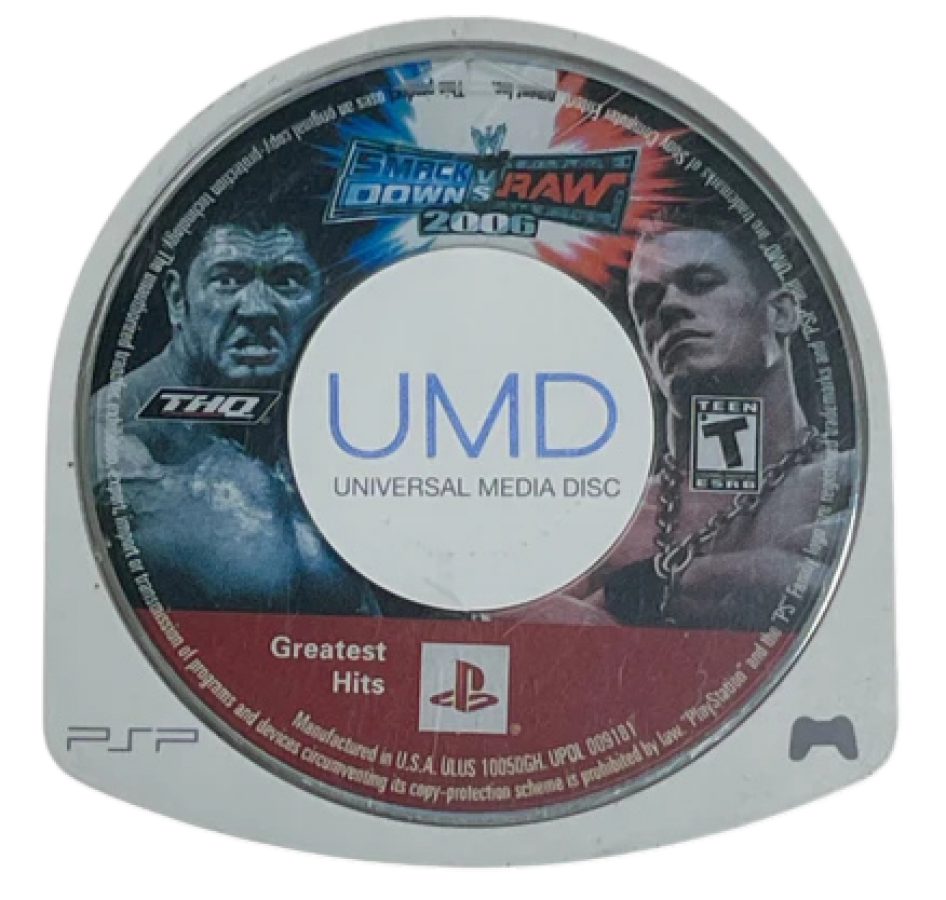 WWE SmackDown vs. Raw 2006 [Greatest Hits] UMD for PlayStation Portable (PSP) professional wrestling fighting game