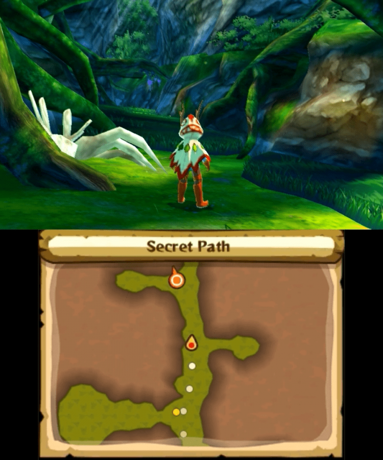 Monster Hunter Stories gameplay for Nintendo 3DS (3DS) video game