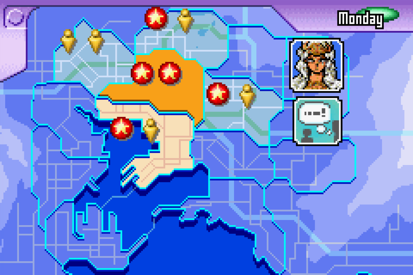 Yu-Gi-Oh Worldwide Edition Stairway to the Destined Duel for Game Boy Advance, gameplay for a retro video game featuring strategy card battles, deck-building gameplay, turn-based duels, collectible cards, and anime-inspired competition