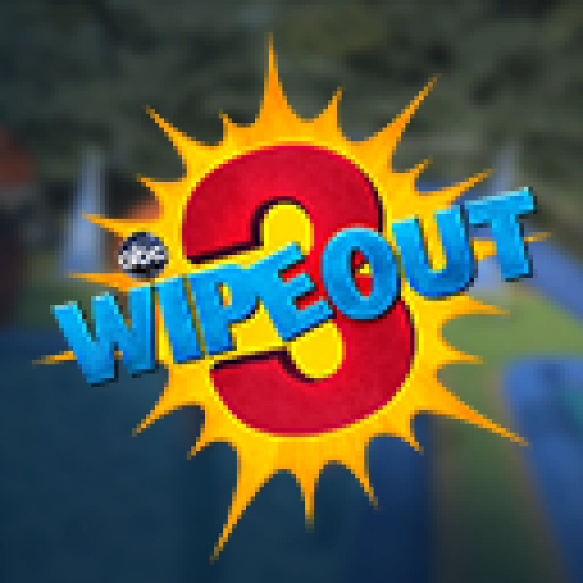Wipeout 3 icon logo art for Nintendo Wii U (WiiU) video game 