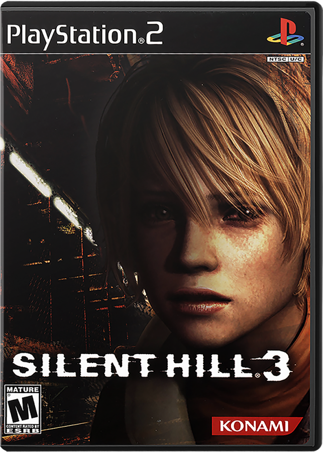 Silent Hill 3 – PlayStation 2 (PS2) video game cover image, survival horror game.
