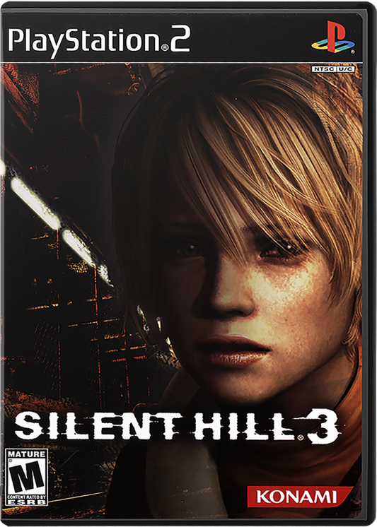 Silent Hill 3 – PlayStation 2 (PS2) video game cover image, survival horror game.