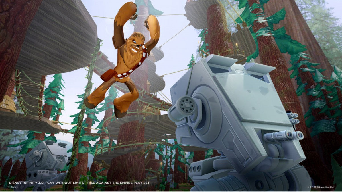 Disney Infinity 3.0 Starter Pack starter pack for the Nintendo Wii U featuring toys to life gameplay with interactive figures a portal base and adventure playsets including Star Wars Marvel and Disney characters with creative Toy Box mode and cooperative play gameplay