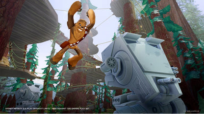 Disney Infinity 3.0 Starter Pack starter pack for the Nintendo Wii U featuring toys to life gameplay with interactive figures a portal base and adventure playsets including Star Wars Marvel and Disney characters with creative Toy Box mode and cooperative play gameplay