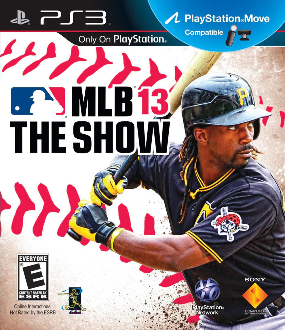MLB 13: The Show cover art for PlayStation 3 (PS3) video game