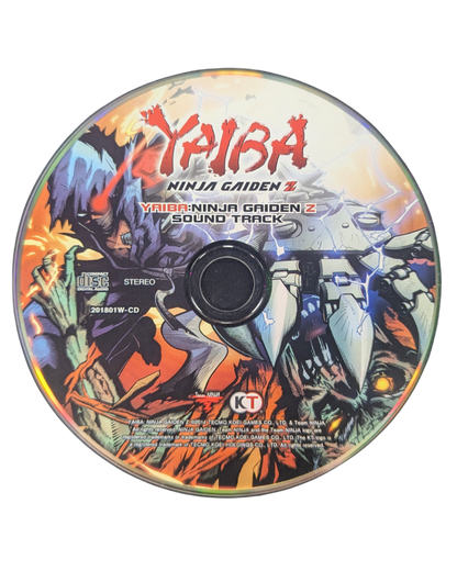 Yaiba Ninja Gaiden Z Xbox 360 action hack and slash video game zombie apocalypse cyber ninja combat soundtrack disc