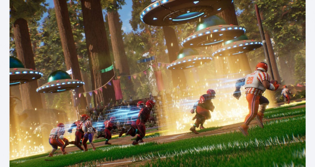 Wild Card Football gameplay image for Nintendo Switch (NS) video game