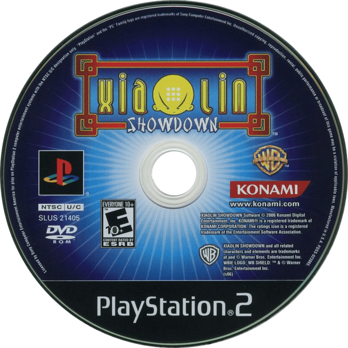 Xiaolin Showdown PS2 Sony PlayStation 2 action fighting game based on cartoon series martial arts combat Shen Gong Wu collectible items arena battles multiplayer party gameplay kids adventure fighting retro gaming PlayStation 2 software video game title disc