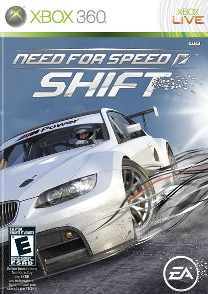 Need for Speed: Shift cover art for Xbox 360 (X360) simulation-style racing video game