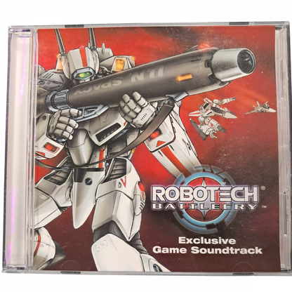 Robotech Battlecry Limited Edition Complete in Box PlayStation 2 PS2 for retro video game enthusiasts featuring sci fi action gameplay transforming mecha combat aerial dogfights story driven missions anime inspired warfare futuristic weapon systems complete in box collector presentation and collectible gaming appeal soundtrack front cover art 