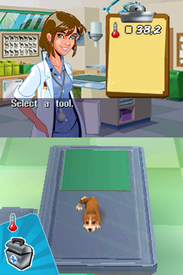 Imagine Animal Doctor Care Center gameplay for Nintendo DS (DS) video game