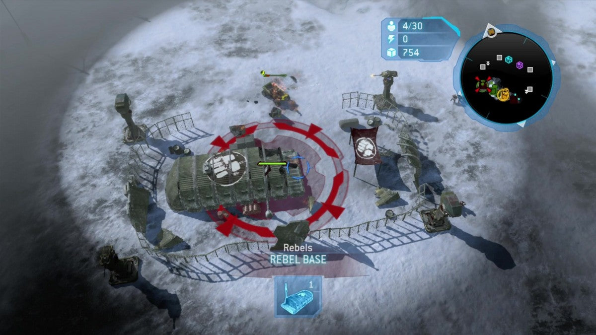 Halo Wars gameplay for Xbox 360 (X360) real-time strategy video game
