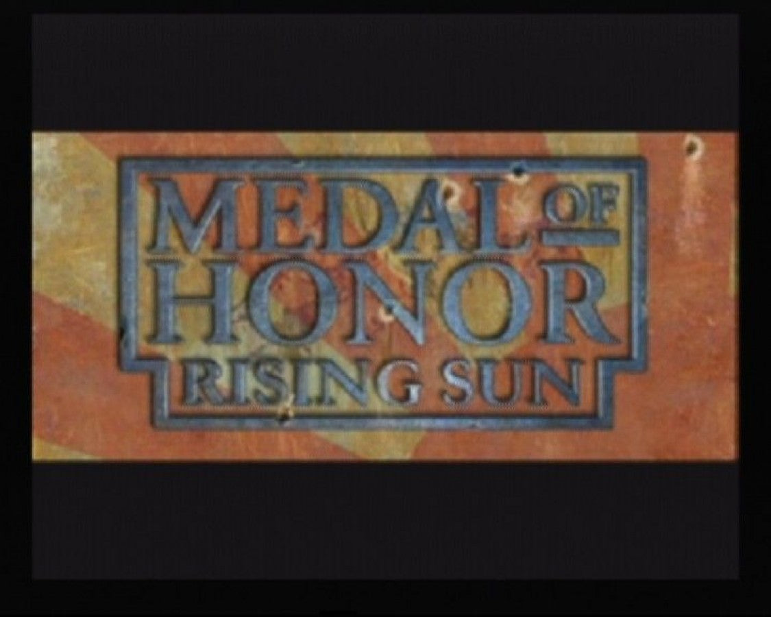 Medal of Honor: Rising Sun [Player's Choice] start screen for GameCube (GC) World War II first-person shooter video game