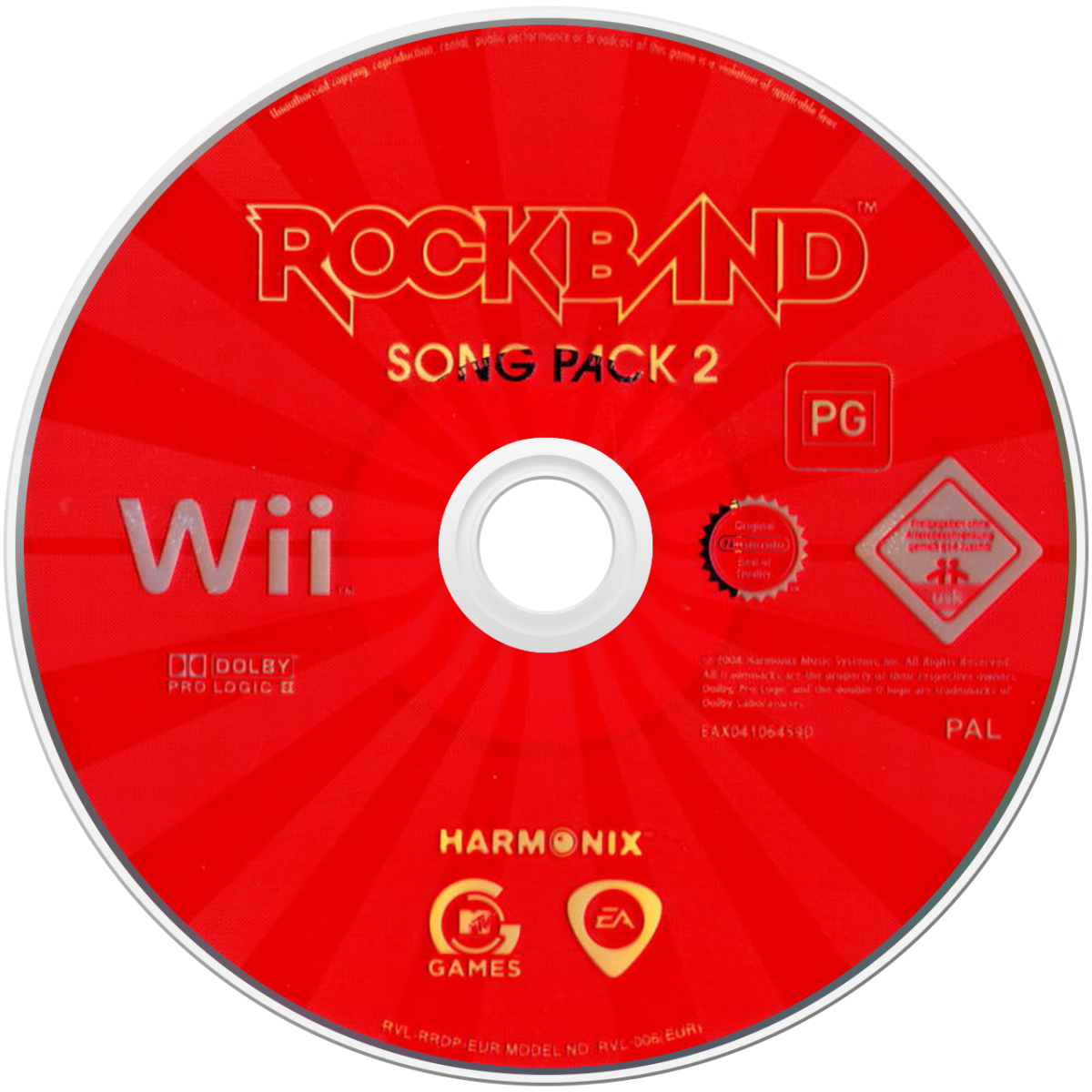 Rock Band Track Pack: Volume 2 – Nintendo Wii (Wii) rhythm music expansion pack video game disc