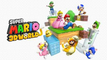 Super Mario 3D World [Nintendo Selects] teaser art for Nintendo Wii U (WiiU) video game