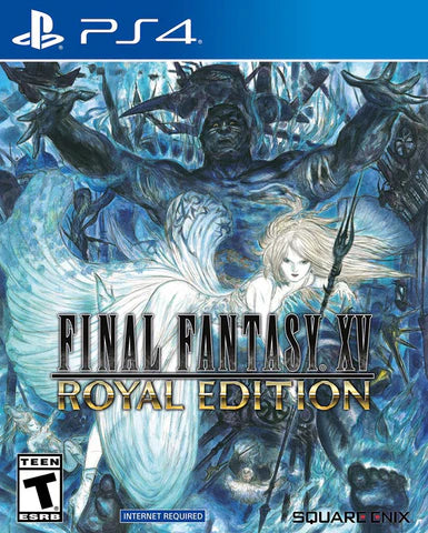 Final Fantasy XV [Royal Edition] – PlayStation 4 (PS4) video game cover image, action RPG by Square Enix