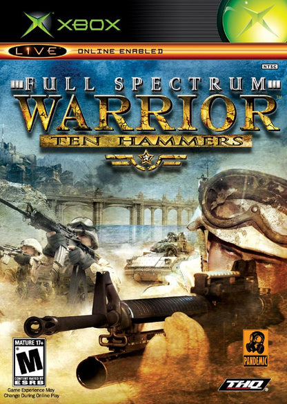 Full Spectrum Warrior: Ten Hammers cover art for Xbox (XBOX) video game