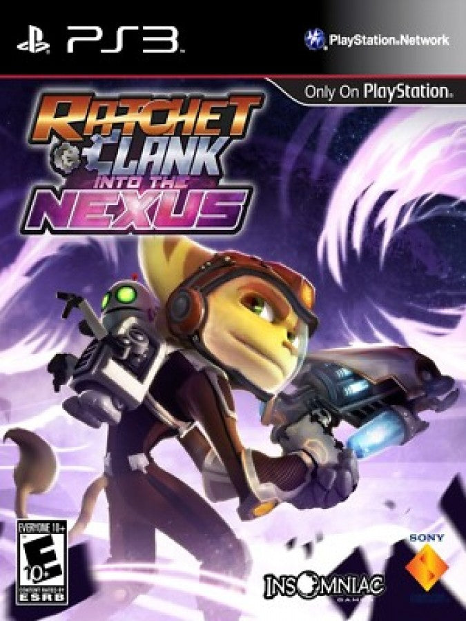 Ratchet and Clank Into the Nexus cover art for PlayStation 3 PS3 video game