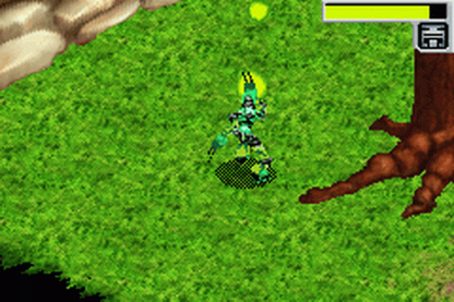 Bionicle Game Boy Advance GBA action-adventure video game based on the LEGO theme with elemental masks combat and puzzle-solving gameplay screenshot