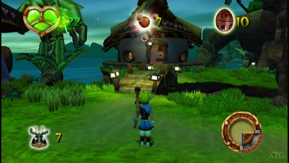 Jak and Daxter: The Precursor Legacy Greatest Hits gameplay for Playstation 2 (PS2) video game