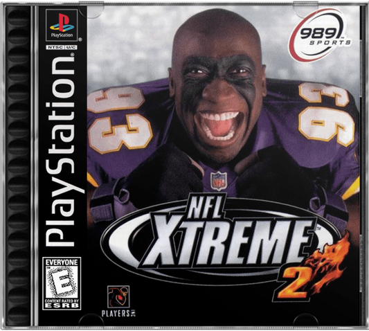 NFL Xtreme 2 cover art for PlayStation 1 (PS1) video game