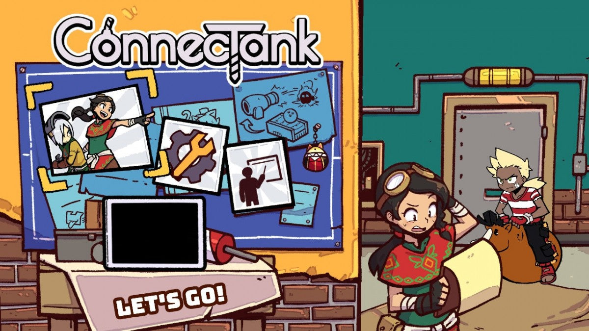 Connectank titlepage for Nintendo Switch (NS) video game