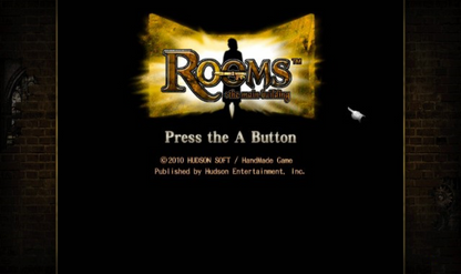 Rooms The Main Building Nintendo Wii Wii video game featuring puzzle adventure gameplay challenging room based puzzles logic challenges mysterious environments item manipulation and strategic problem solving Nintendo Wii motion control gaming retro video game collection collectible gaming appeal gameplay