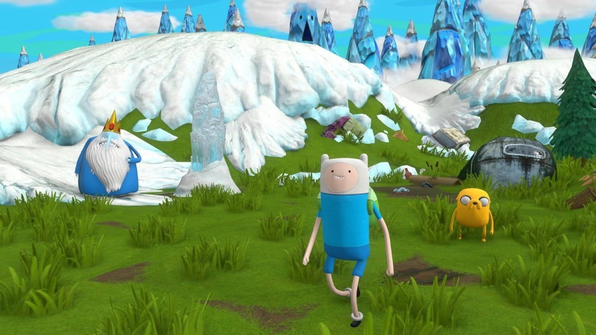 Adventure Time Finn and Jake Investigations Nintendo 3DS action-adventure game Land of Ooo mystery solving gameplay