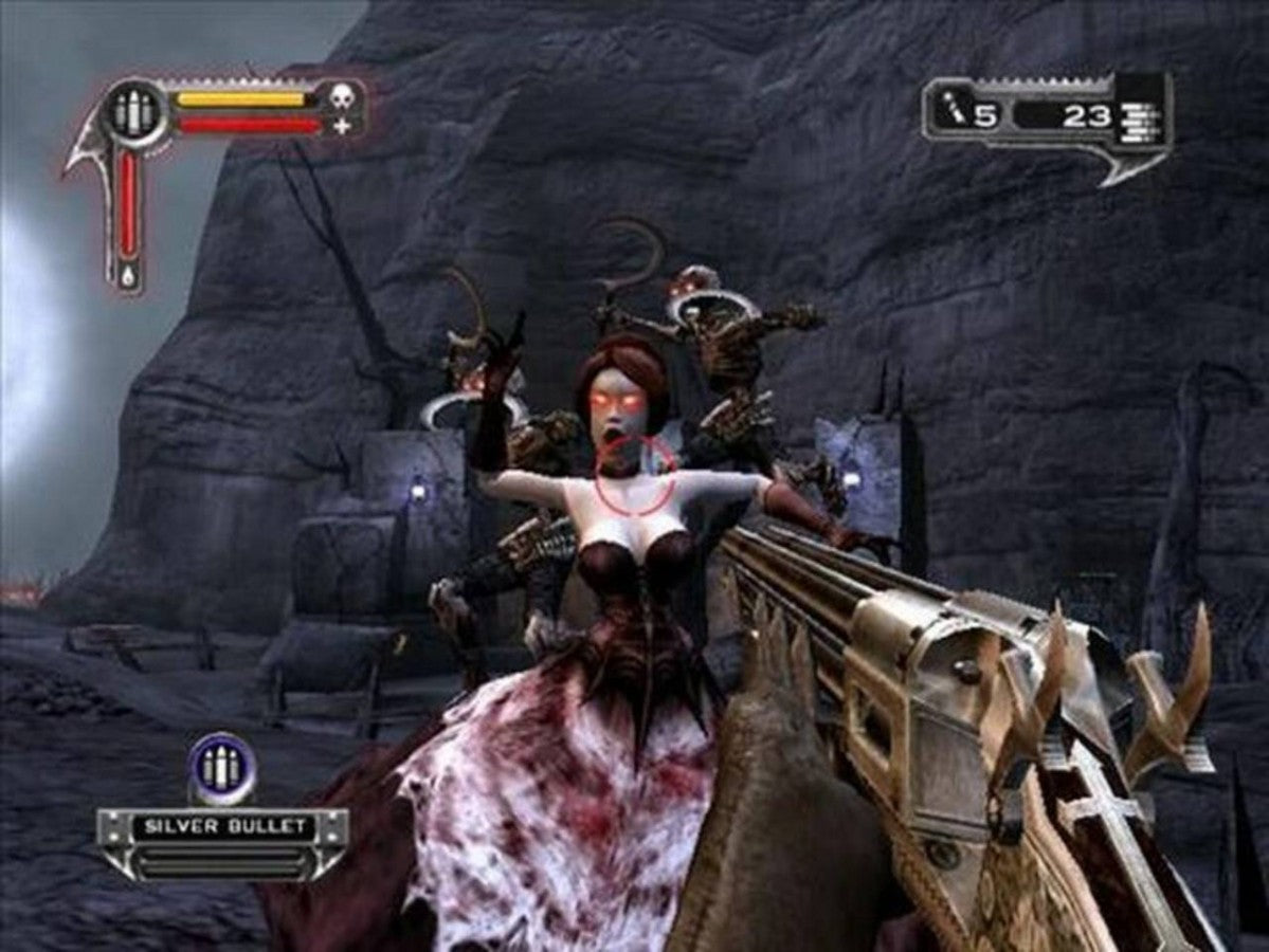 Darkwatch PlayStation 2 PS2 video game, first-person shooter, supernatural western action, story-driven gameplay, classic console title gameplay