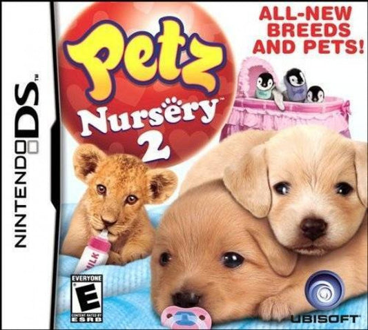 Petz: Nursery 2 cover art for Nintendo DS (DS) video game