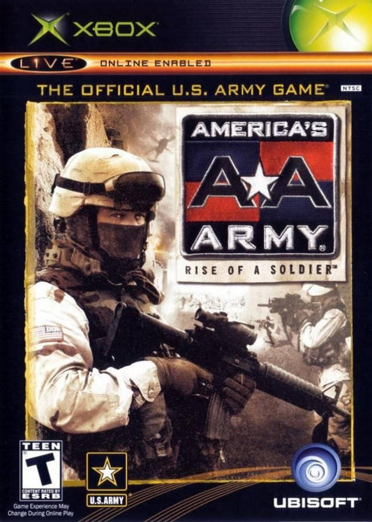 America's Army: Rise of a Soldier cover art for Xbox (XBOX) video game