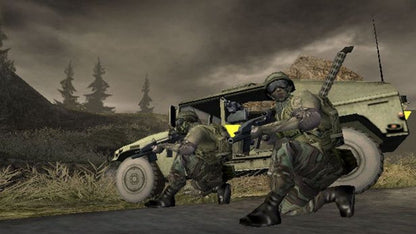 SOCOM III: U.S. Navy Seals – PlayStation 2 (PS2) video game gameplay, tactical shooter game.