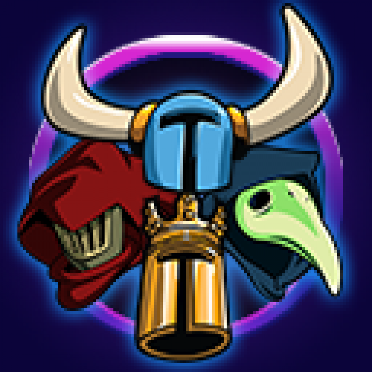 Shovel Knight console icon art for Nintendo Wii U (WiiU) video game