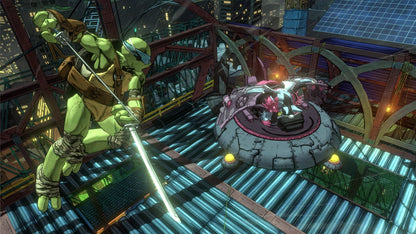 Teenage Mutant Ninja Turtles Mutants in Manhattan PlayStation 3 PS3 for action fighting video game fans featuring Leonardo Michelangelo Donatello and Raphael fast paced ninja combat Manhattan environments mutant enemies boss battles special attacks cooperative gameplay and comic book inspired TMNT adventure collectible gaming appeal gameplay