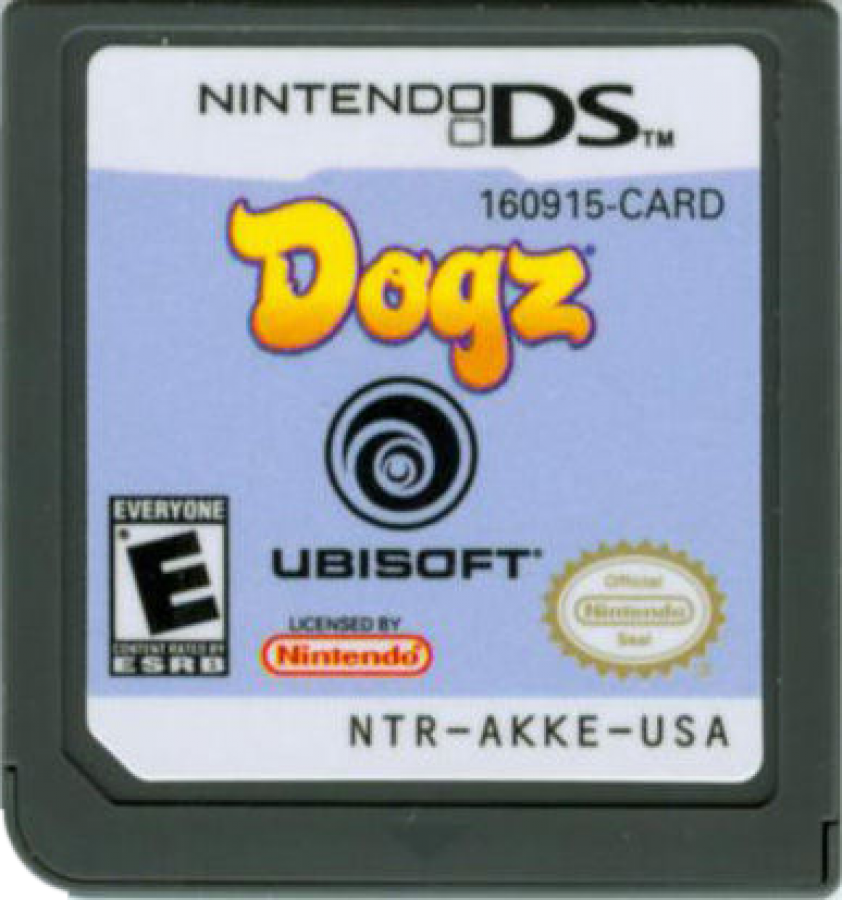 Dogz cartridge art for Nintendo DS (DS) video game